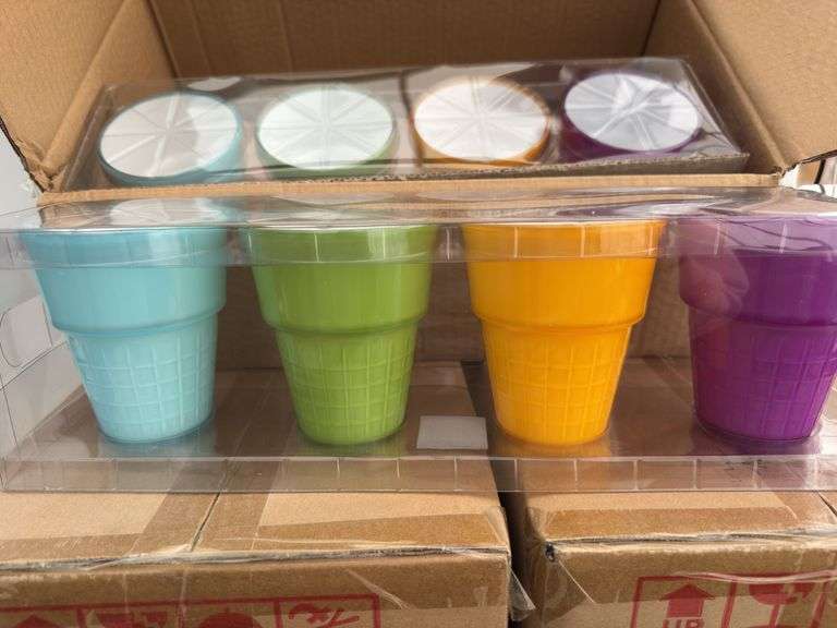 Qty of waffle cups