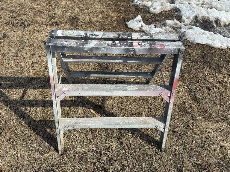 3’ aluminum sawhorse