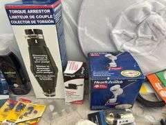 Qty of misc lights, beekeeper equipment, fuses, belts etc