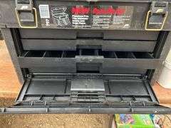 Plano tacklebox, small tackle box, fishing rods