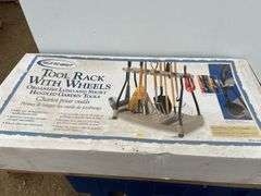 Tool rack system in box