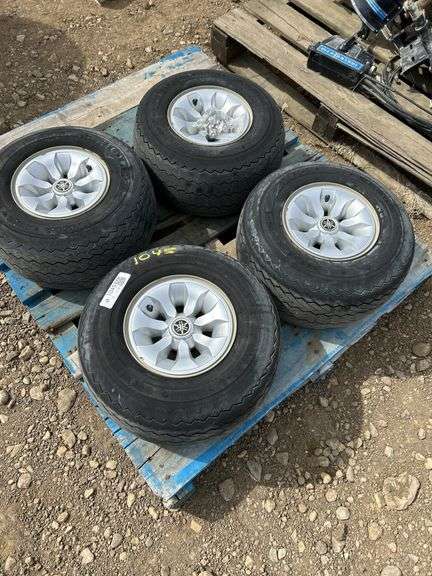 4 golf cart tires and rims - 18x8.50-8