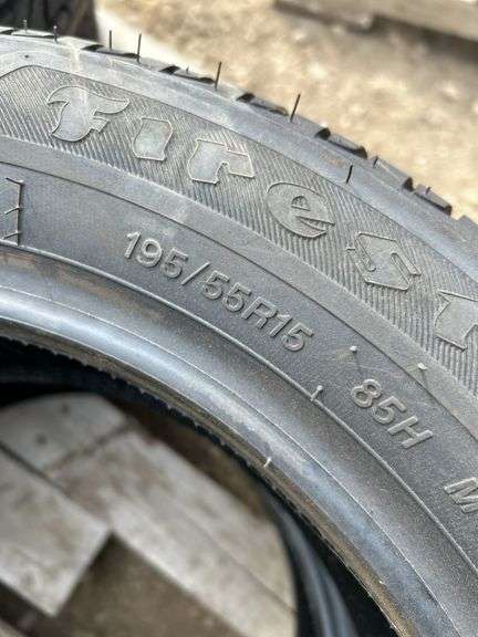 4 unused Firestone -195/55R15 and a pair of Tech-tubes running boards