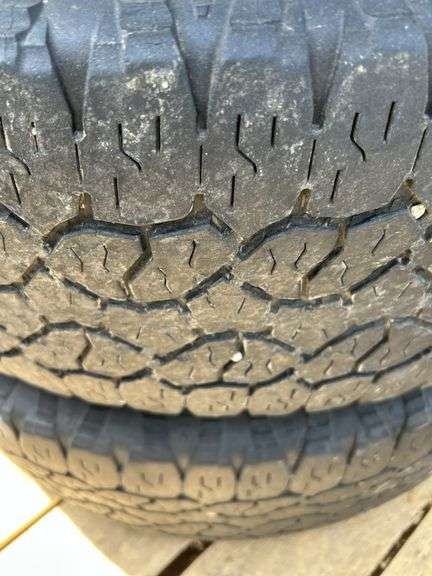 4 Goodyear Wrangles - LT275/65R20