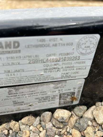 2017 Southland Triple Axle 22' plus 2' beaver tail