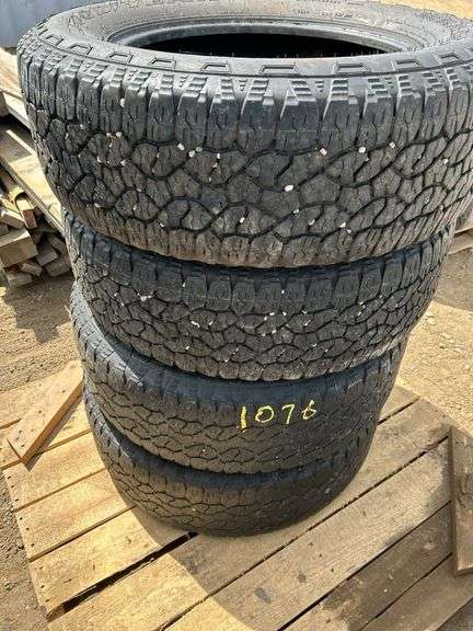 4 Goodyear Wrangles - LT275/65R20
