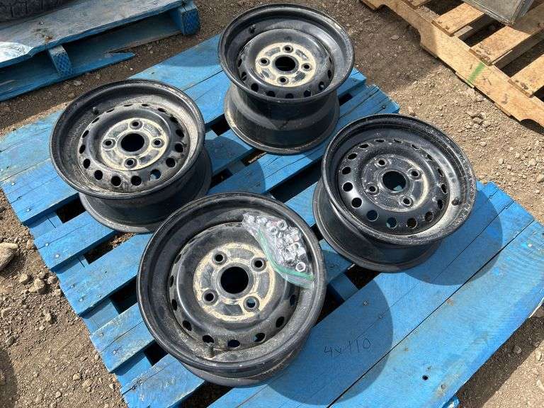 4 ATV rims 4x10 pattern