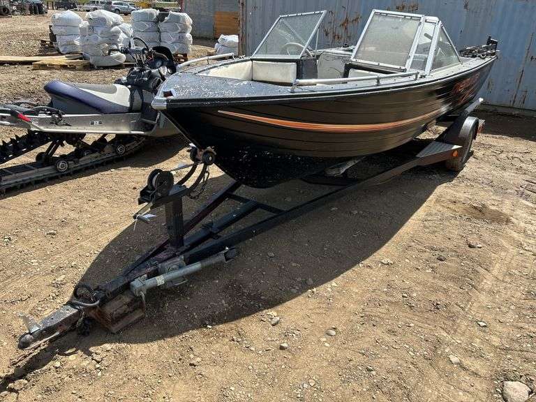 1980 Boat and trailer