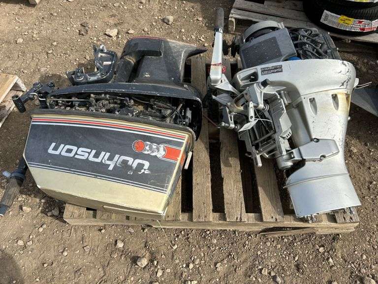 Honda 35hp outboard and Johnson 45hp outboard - FOR PARTS