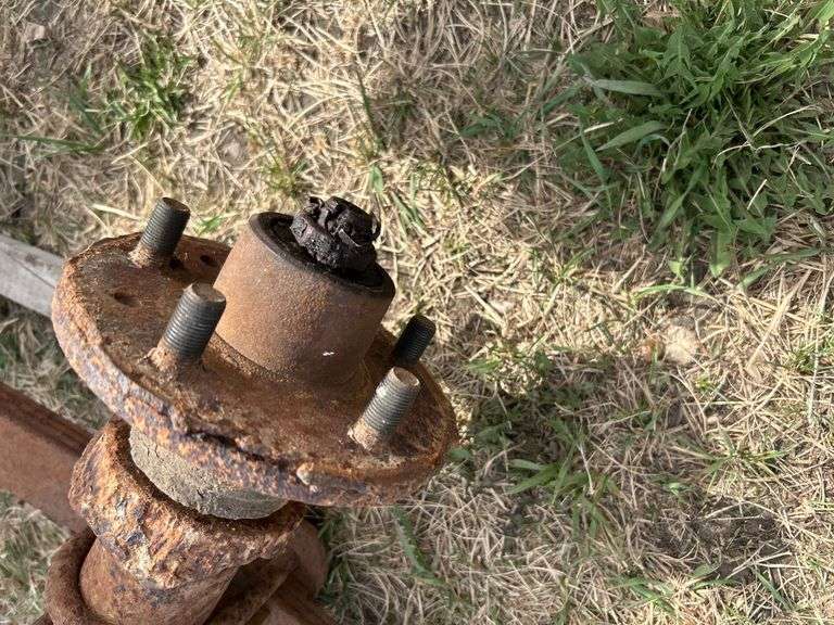Trailer axle -3500 lb