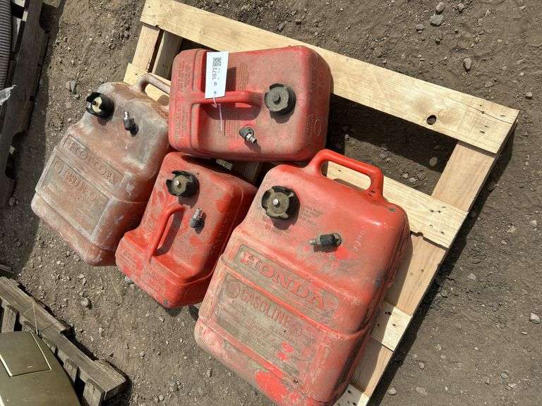 Pallet of boat tanks
