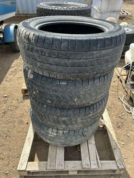 4 Goodyear tires - P275/55R20