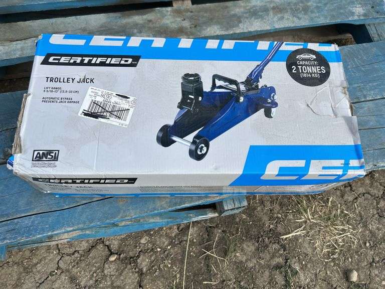 2T trolley jack - unused