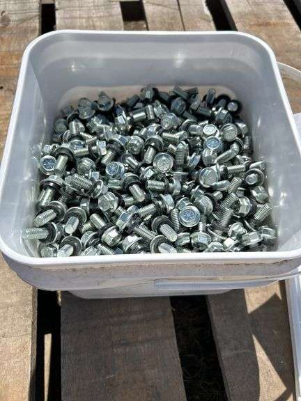 1 pail bin bolts - 3/8"x1"