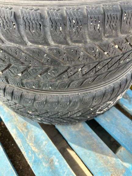 4 tires/rims -205/55R16 fits Civics etc. rim pattern - 5x114.3