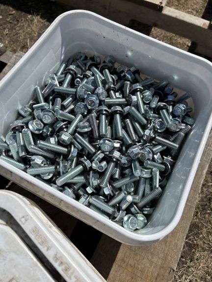 1 pail bin bolts - 3/8"x1 1/2"