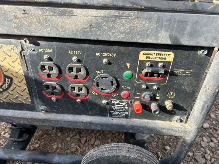 P3-Power 3500 watt generator- runs