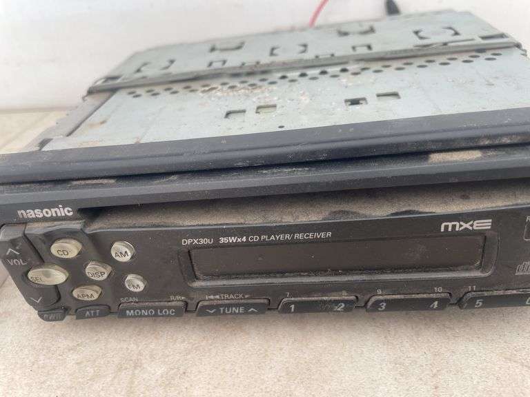 Panasonic AM/FM CD player was working when removed from Boat