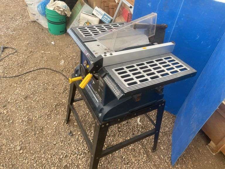 Portable 10" Mastercraft table saw running condition
