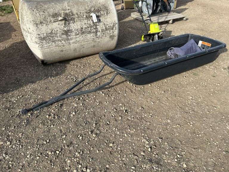 Calf sleigh 29”x74”