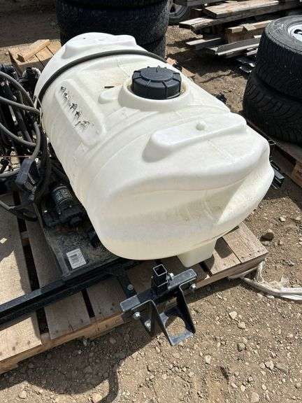 Polaris 60gal ATV yard sprayer -  condition unknown