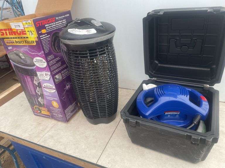 Electric insect killer, Simonz polisher - working condition