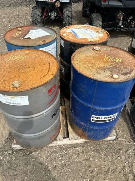 4 steel drums
