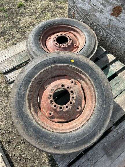 2 implement tires - 6.00-16