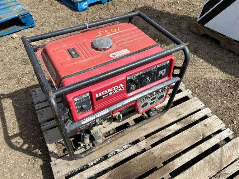 Honda EM5000 generator - FOR PARTS