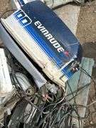 Evinrude 100hp outboard c/w control - FOR PARTS