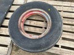 1 implement tire and rim - 7.50-18  6 ply