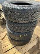 4 Goodyear Wrangles - LT275/65R20