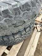 4 tires/rims off of Toyota is very poor condition- LT245/75R16