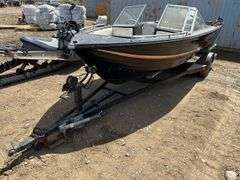 1980 Boat and trailer
