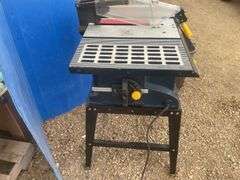 Portable 10" Mastercraft table saw running condition
