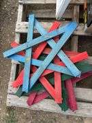 Quantity of flower pots, flood lights, yard decor etc.
