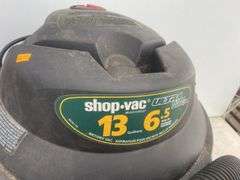 13 gallon 6 1/2 hp shop vac working condition needs new filter