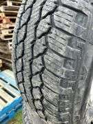 4 Chevy 1/2  ton alum 6 bolt wheel Firestone Destination tires - 265/65R18