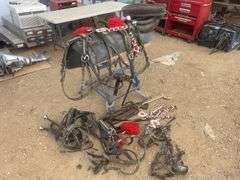 Set of pony team harness