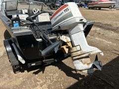 1980 Boat and trailer