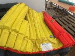 Sleeping bag, golf bag cart, small tacklebox, life jacket chest size 36"x42"