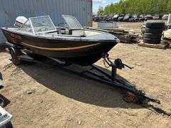 1980 Boat and trailer