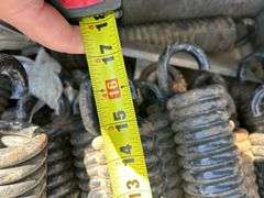 Crate of heavy duty Bourgault springs
