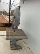 7 1/2" Trademaster bandsaw -  runs but condition unknown