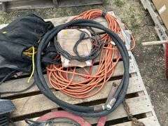 Bug zapper, extension cord, tool pouch, fuel hose etc