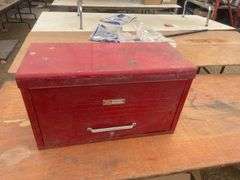 Craftsman 9 drawer toolbox comes with contents, no key