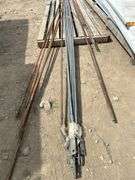 Quantity of 5/8' rebar and quantity of building strapping
