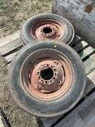 2 implement tires - 6.00-16