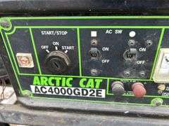 Artic Cat AC4000GD2E -runs electric start