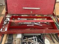 Craftsman 9 drawer toolbox comes with contents, no key